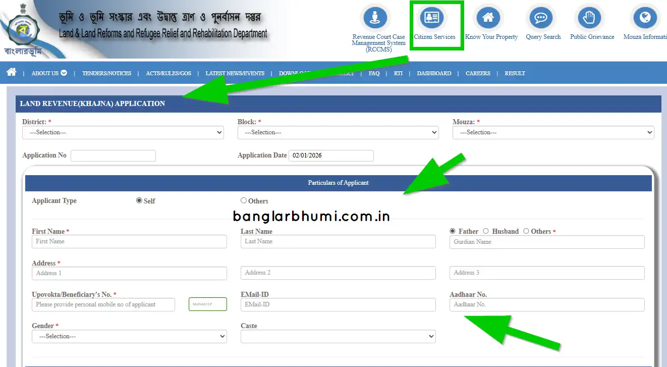 Khajna Payment Dashboard